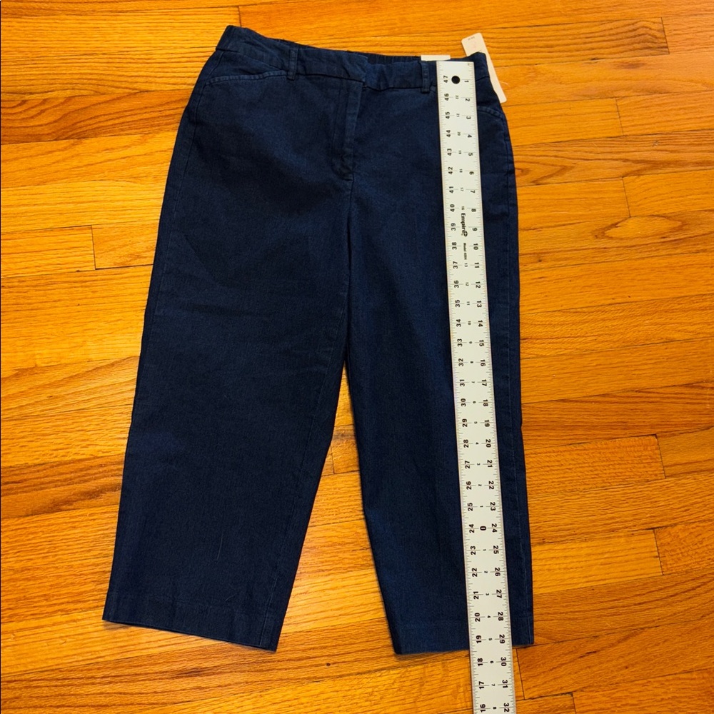 NEW W TAGS  SZ 8 Kim Rogers Navy Blue Pants - Picture 6 of 7